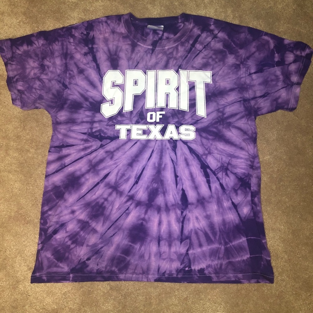 Spirit of Texas Tie Dye shirt
